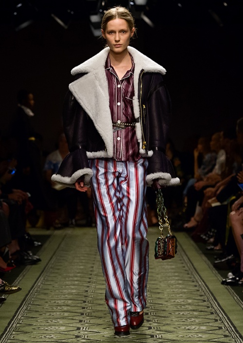 Burberry's see now buy now show during London Fashion Week